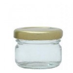 VASETTO in vetro CILINDRICO 30 ml per miele 35 g con CAPSULA TWIST-OFF T43 - Conf. da 20 pezzi - 0C1CNHGXE