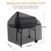 Copertura Barbecue IZUKU Impermeabile Telo Protettivo per BBQ Grill Anti Pioggia Polvere Sole Neve Tessuto Oxford 145x61x117cm - P1D14X84L