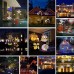 Colleer Proiettore Luci Natale Esterno con 15 Tema LED Projector Impermeabile IP65 per Halloween Carnevale Compleanno Matrimonio Party Decorazione della Casa e Giardino - S81T44CXJ