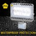 GOSUN® Faro LED da 50W a luce bianca con sensore di movimento 4500LM da esterni con staffa di fissaggio waterproof IP65 3 anni di garanzia - DHIVWI2OM