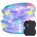 LE Cavo Tubo luminoso LED 5m con Batterie Impermeabile Multicolore Per esterni luce decorativa Natale Capodanno 4 Stagioni - H8Y0J2IFA