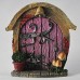 Porta in miniatura per folletti elfi e fate decorazione da giardino 7 cm - GHR7GCZ39