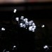 Qedertek Luci Natalizie da Esterno 12M 100 LED Luci Solare della Stringa Luci Decorazione Natalizie LED Catene Luminose Luci di Natale Addobi Natalizi per Albero di Natale Giardino Terrazza (Bianca) - BXVRX68PZ