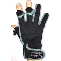 Guanti Neoprene Specialist (punta delle dita ripiegabile) in Velcro da Easy Off Gloves - Ideale per equitazione  caccia  pesca  palestra  Pesistica  Giardinaggio  Fotografia e lavori in generale. Grandi EU 10 (grande) - HXHRF6U1A
