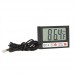KKmoon Mini Termometro digitale ℃ / ℉ tester di temperatura orologio w / con sconda interno ed esterno - 268IABME3