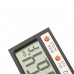 KKmoon Mini Termometro digitale ℃ / ℉ tester di temperatura orologio w / con sconda interno ed esterno - 268IABME3