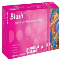Supermax 78886 Aurelia blush guanti in nitrile  senza polvere  piccoli  confezione da 200  rosa - JUK7YLUBW