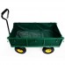 TecTake Carretto carrello rimorchio in ferro rimorchio trasport legna giardino carro 350kg - 72QU5YA99