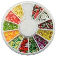DIY Nail Art Kit adesivi colorati frutti Design Decal Manicure tatuaggio decorazione Tool - SVNO2N495
