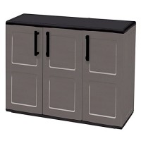 Art Plast F101B Plastic Grey filing cabinet - filing cabinets (370 mm  105 mm  900 mm) - OPG54OOP0