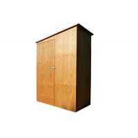 BELLHOUSE COPERTURE Box ricovero in legno Base TECK P 60 - L 120 - H MAX 170 CM - GRXMAPX3E