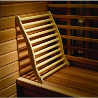 Manici ergonomici ruekenlehne Relax fuer e cabine Sauna a infrarossi in pregiato laubholz. - 6JLP3JI14