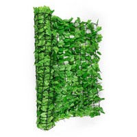 Blumfeldt Fency Dark Ivy Recinto Edera Giardino Terrazze Balconi Antivento Privacy (300 x 100 cm  Fitto fogliame  montaggio rapido) Verde Chiaro - CCE7E9N2J