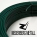 NIEDERBERG METALL Cavo metallico rivestito di plastica Ø3 8mm lungo 70m rotolo di filo di ferro ricoperto di PVC | Verde - 5B409RLG8