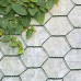 Rete recinzione in ferro casa pura® | PVC | Per giardino | Maglia esagonale | Verde 25 mm | 100cmx10m - RDJ1AKGIV