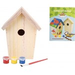 Esschert Design KG145 - Casetta per uccellini  in legno  da pitturare - DY80HL906