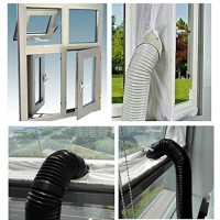 JOYOOO AirLock Guarnizione per finestra per climatizzatori mobili essiccatori con scarico esterno dell'aria Hot Air Stop - KgpvgnBI