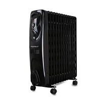 Aigostar Black Forest 33JIF - Safe Heat 2500W Radiatore portatile a olio  13 elementi con tre regolazioni termiche e controllo termostato. Design esclusivo. - mezUy0Ns