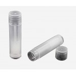 Contenitore ovale vuoto per deodorante o lucidalabbra  con tappo  trasparente  5 ml/g  confezione da 10 pezzi - oDWGAWI0
