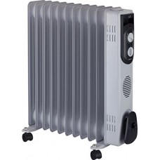 JATA R111 Indoor Grey 2500W Oil electric space heater - electric space heaters (Oil electric space heater Oil Indoor Grey Rotary 2500 W) - Y6cHcXD2