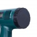 Pistola ad Aria Calda 1800 W Temperatura Regolabile in Continuo da 60° C a 600° C inclus LCD e 4 Pz Resistente al Calore Ugelli - PGVTdI3A