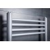 Scaldasalviette calorifero termoarredo porta asciugamani 1120 x 500 - Silver - TxXFRN16