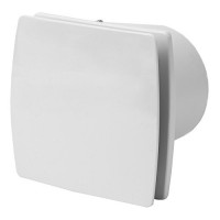 Bad ventilatore Ø 100 mm Bianco con sensore di umidità e con Timer ventilatore soffitto ventilatore Front Wand Ventola Ventilatore da bagno da incasso Ventola bagno cucina  Euro PLAST  t100ht - NASrSRzP
