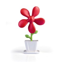 dmail-Ventilatore fiore con USB Rosso - JidinxdZ
